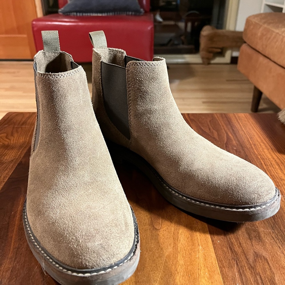 Clarks Men's Brown Suede Ankle Boots